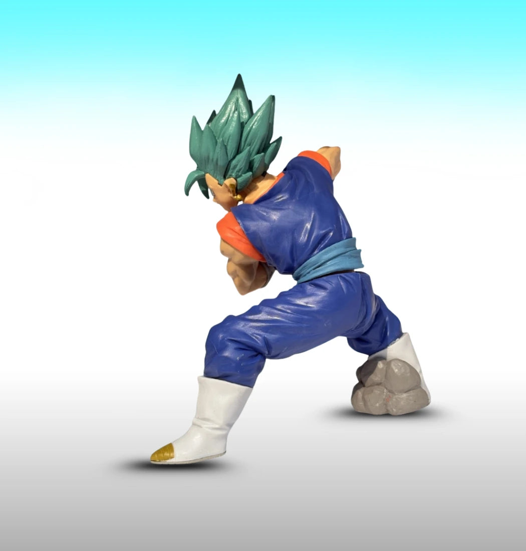 Vegito Action figure in a dynamic pose on a white background