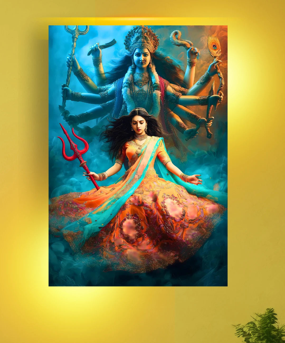 Modern A4 Metal Poster – Premium Home & Office Art -Long , High Quality & Stylish Print (Design 1 of 3)