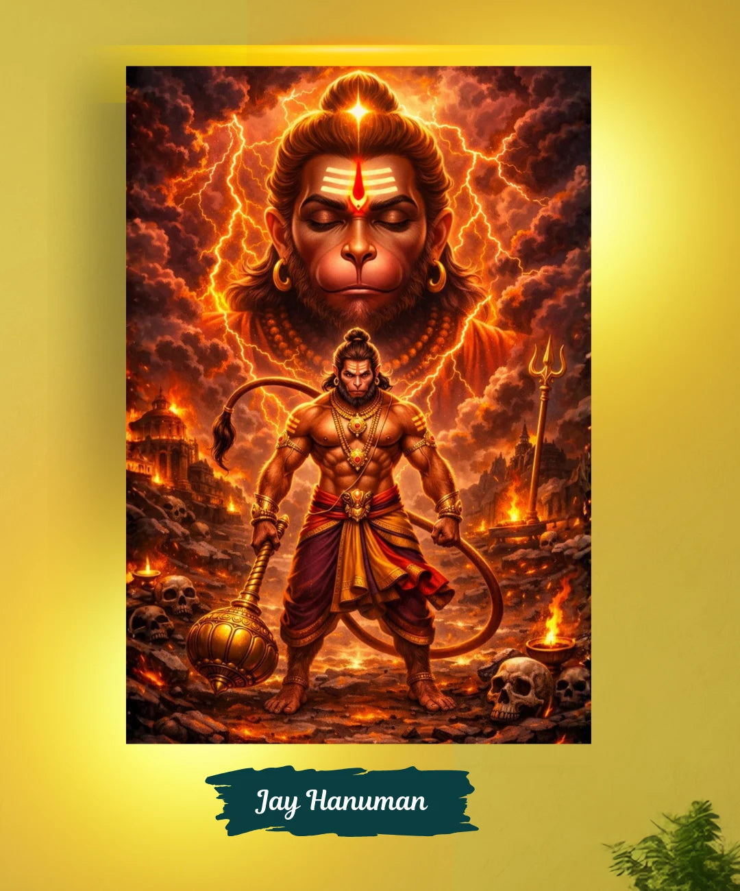 Modern A4 Metal Poster – Premium Home & Office Art -Long , High Quality & Stylish Print (Design 1 of 3)