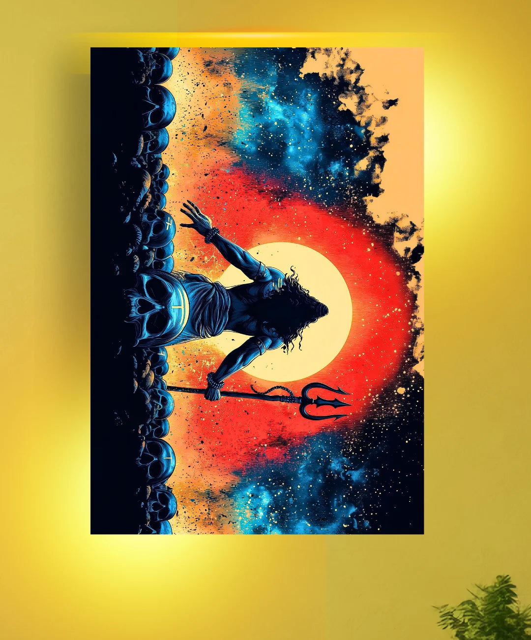 High-Quality Metal Poster – A4 Photo Wall Decor (Design 2 of 3)