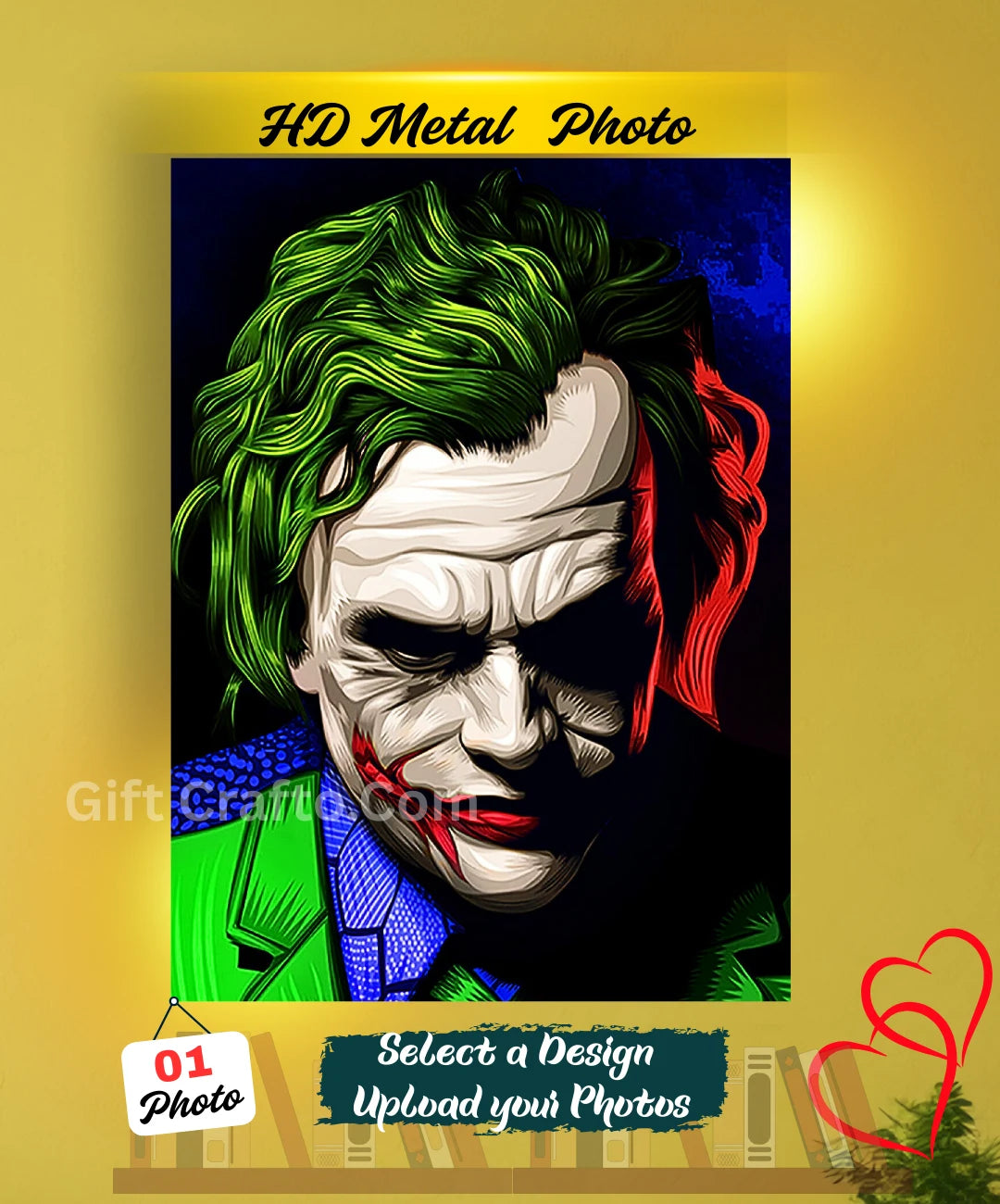 A4 Superhero Metal Poster with Magnetic (2)