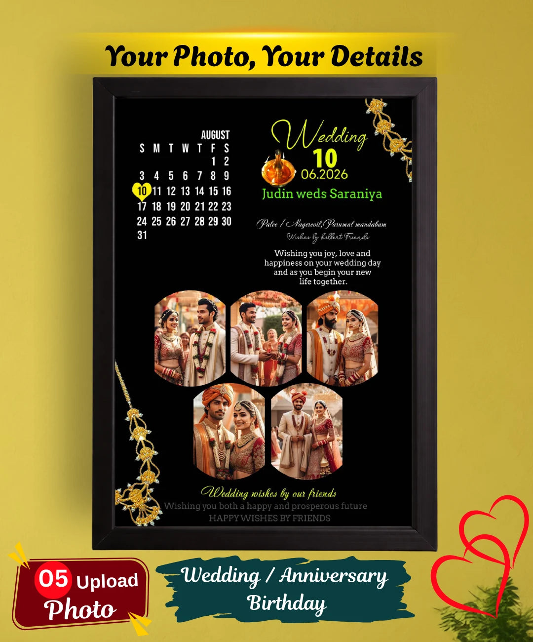 A4 Custom Photo Prints & Frames Online – Wedding , Anniversary , Birthday Perfect Gift for Every Occasion (Album 2 of 3)