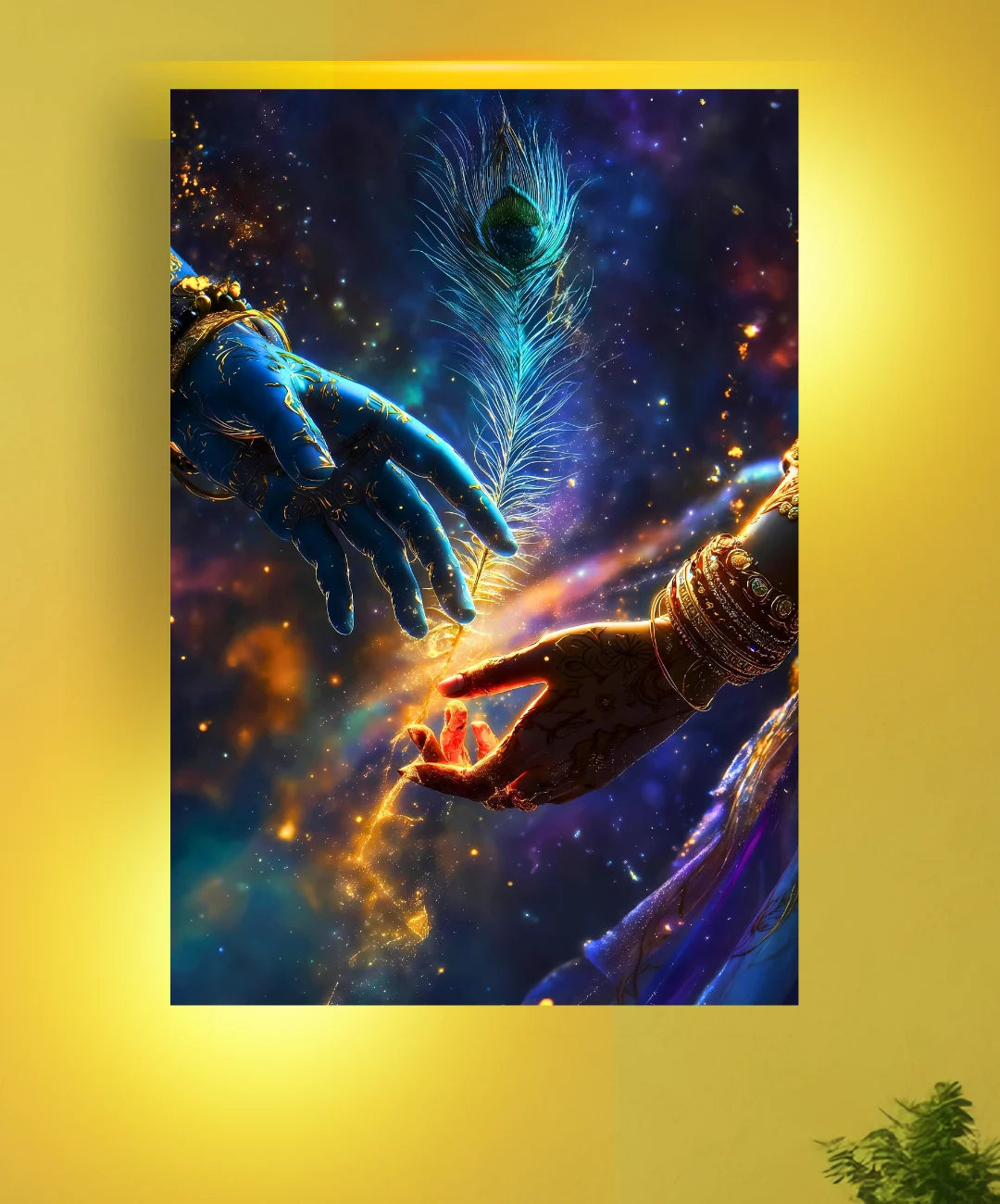 Modern A4 Metal Poster – Premium Home & Office Art -Long , High Quality & Stylish Print (Design 1 of 3)