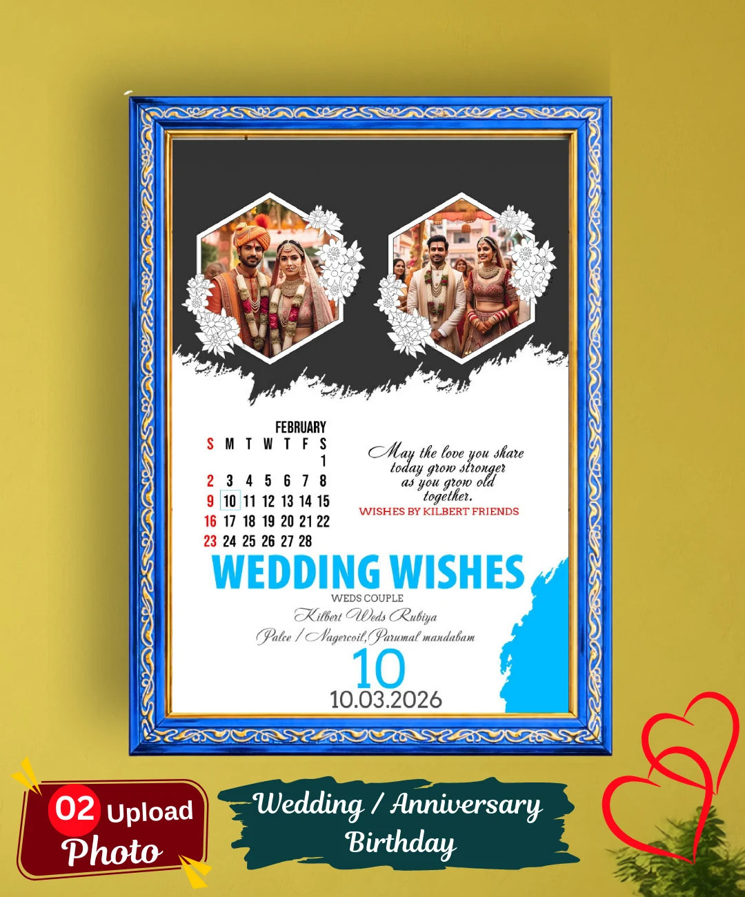 A4 Custom Photo Prints & Frames Online – Wedding , Anniversary , Birthday Perfect Gift for Every Occasion (Album 1 of 3)