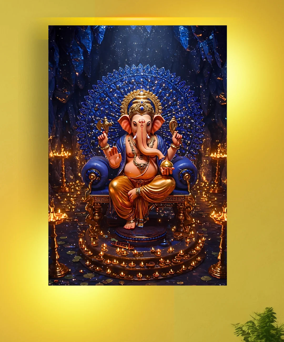 Modern A4 Metal Poster – Premium Home & Office Art -Long , High Quality & Stylish Print (Design 1 of 3)