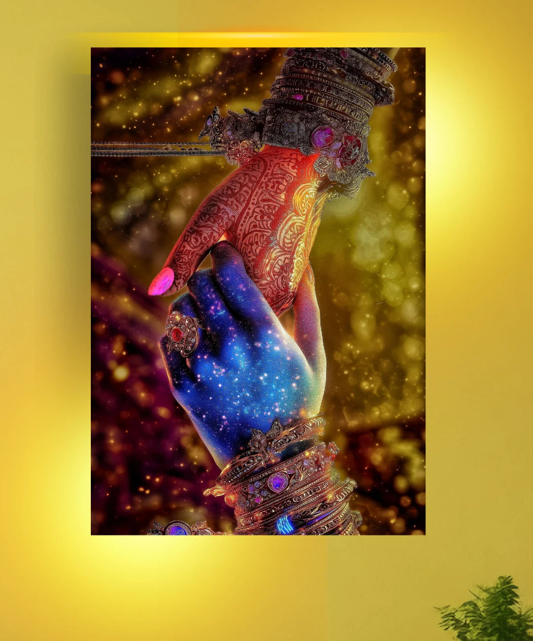 Modern A4 Metal Poster – Premium Home & Office Art -Long , High Quality & Stylish Print (Design 1 of 3)