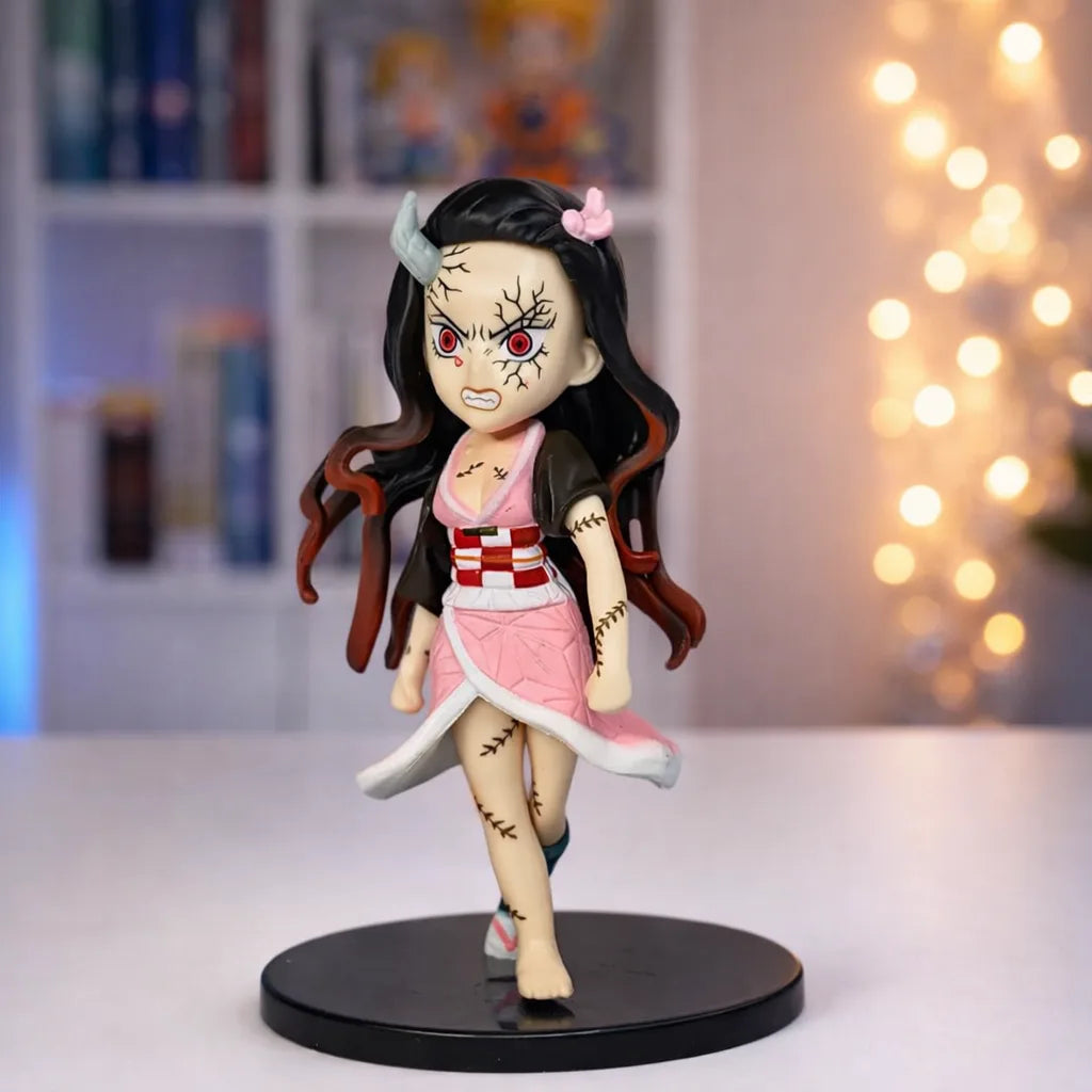Nezuko Kamado Demon Form Action Figure – Demon Slayer Collectible 14cm