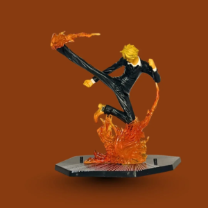 Sanji fire kick anime figure