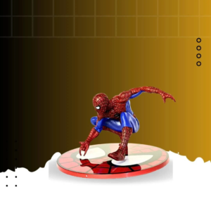 Spider-man crouching pose action figure 2