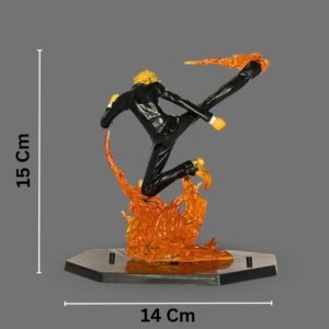 Sanji fire kick anime figure 1